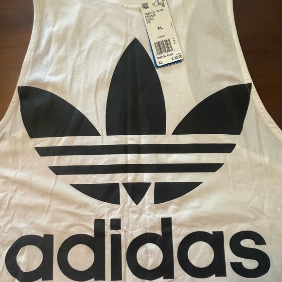 Adidas Trefoil tank top-women’s size XL - Picture 2 of 3